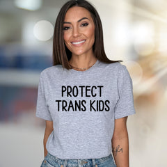 "PROTECT TRANS KIDS" Human Rights Graphic Tee, a Statement Pick for Advocates