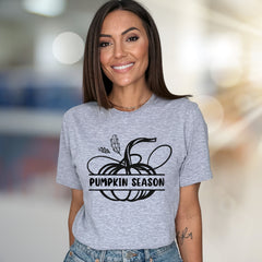 "Pumpkin Season" Autumn Graphic Tee, a Cozy Fall Pick for Everyone