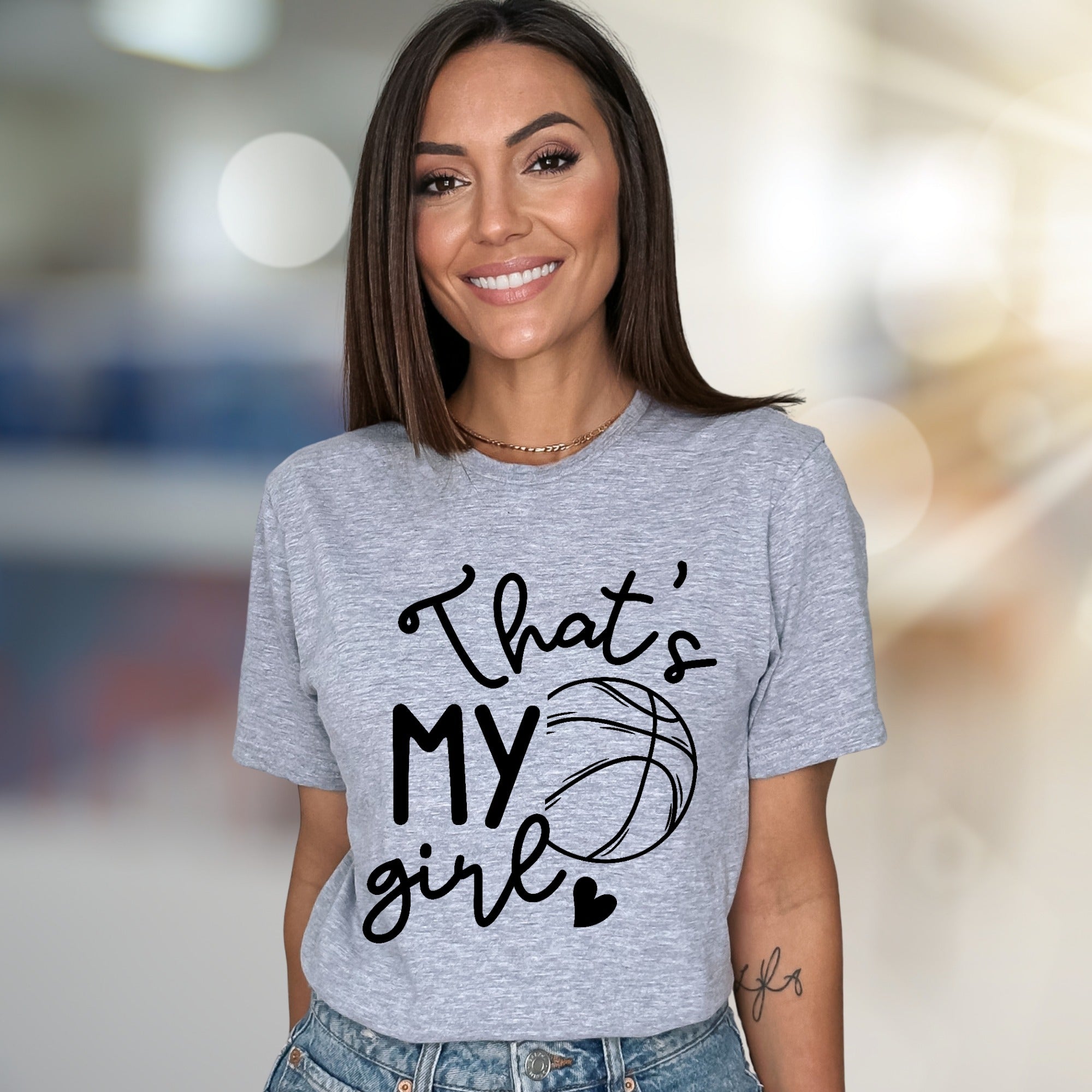 "That's My Girl" Basketball Graphic Tee, a Fan Parent Pick for Game Day