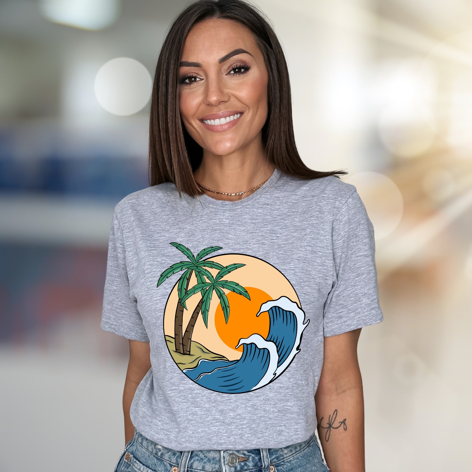 Coastal Escape Graphic Tee, a Beach Lover's Pick for Everyday Style