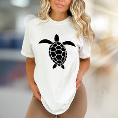 Minimalist Sea Turtle Graphic Tee, a Ocean-Inspired Pick for Nature Lovers