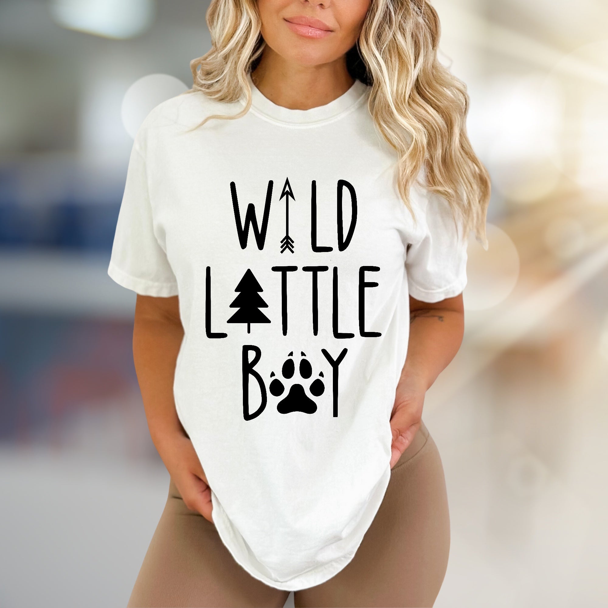 "Wild Little Boy" Wilderness Graphic Tee, a Nature-Inspired Pick for Adventurous Parents