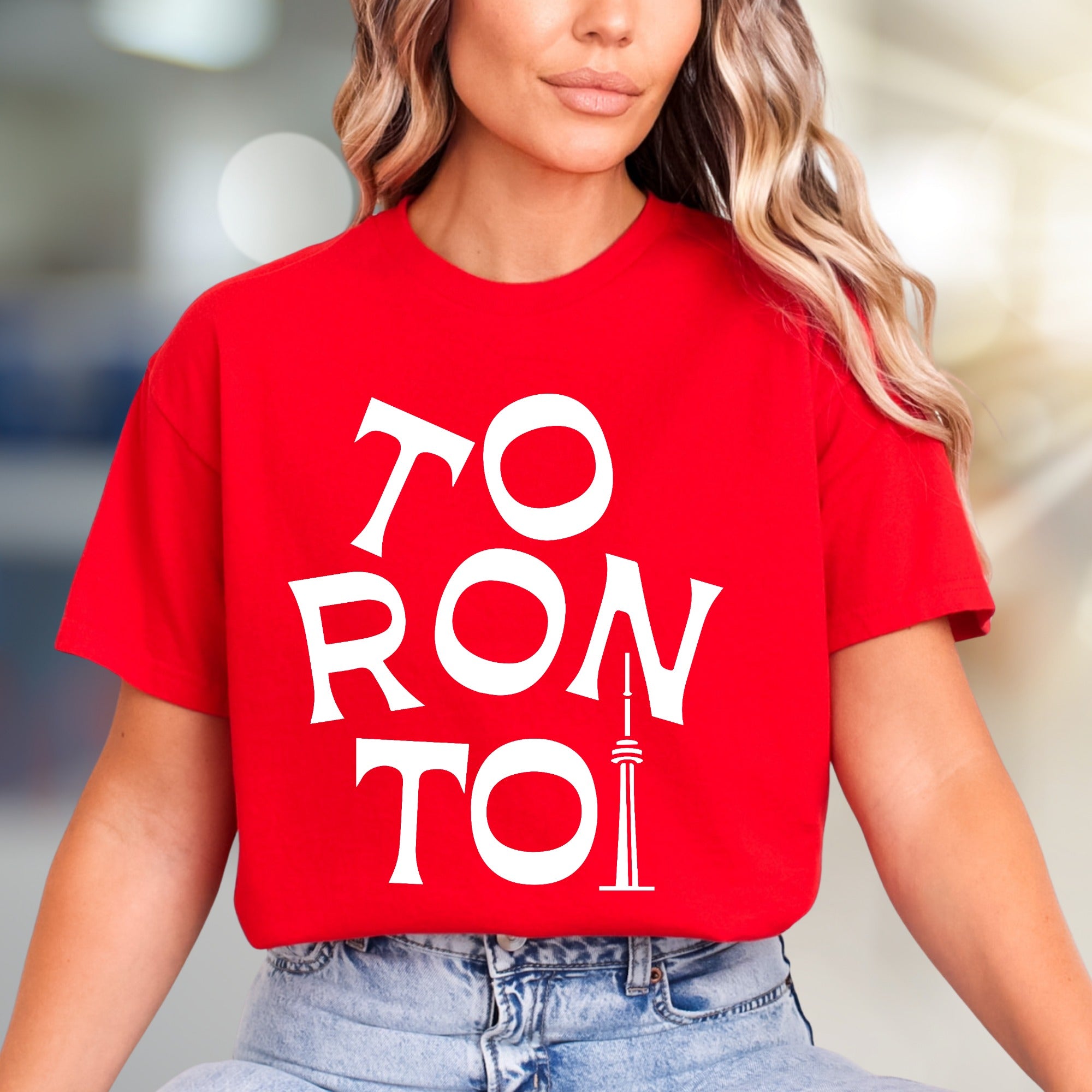 “Toronto” Cityscape Graphic Tee, a Travel Souvenir Pick for Urban Explorers