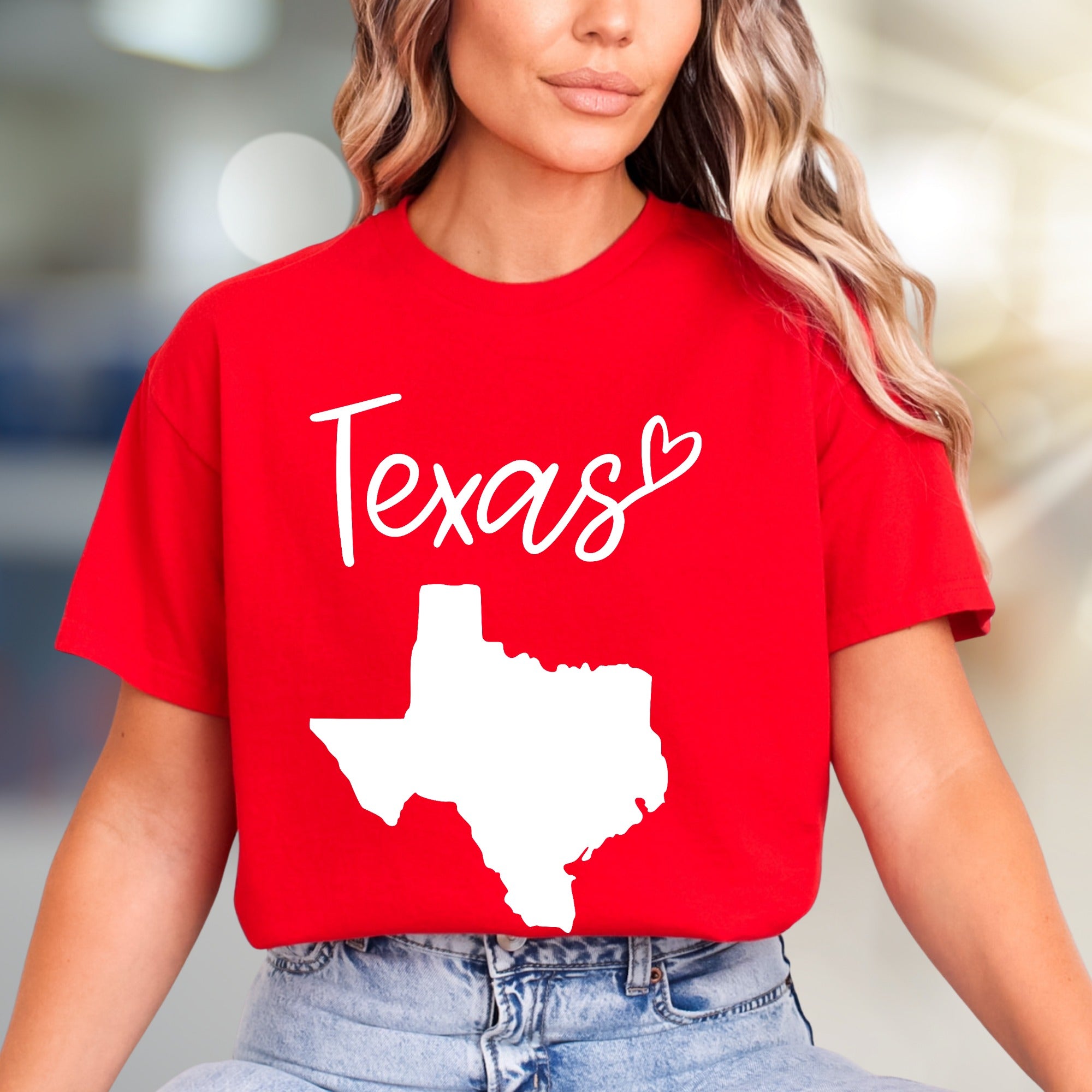 "Texas" State Map Graphic Tee, a Lone Star Lifestyle Pick for Texans