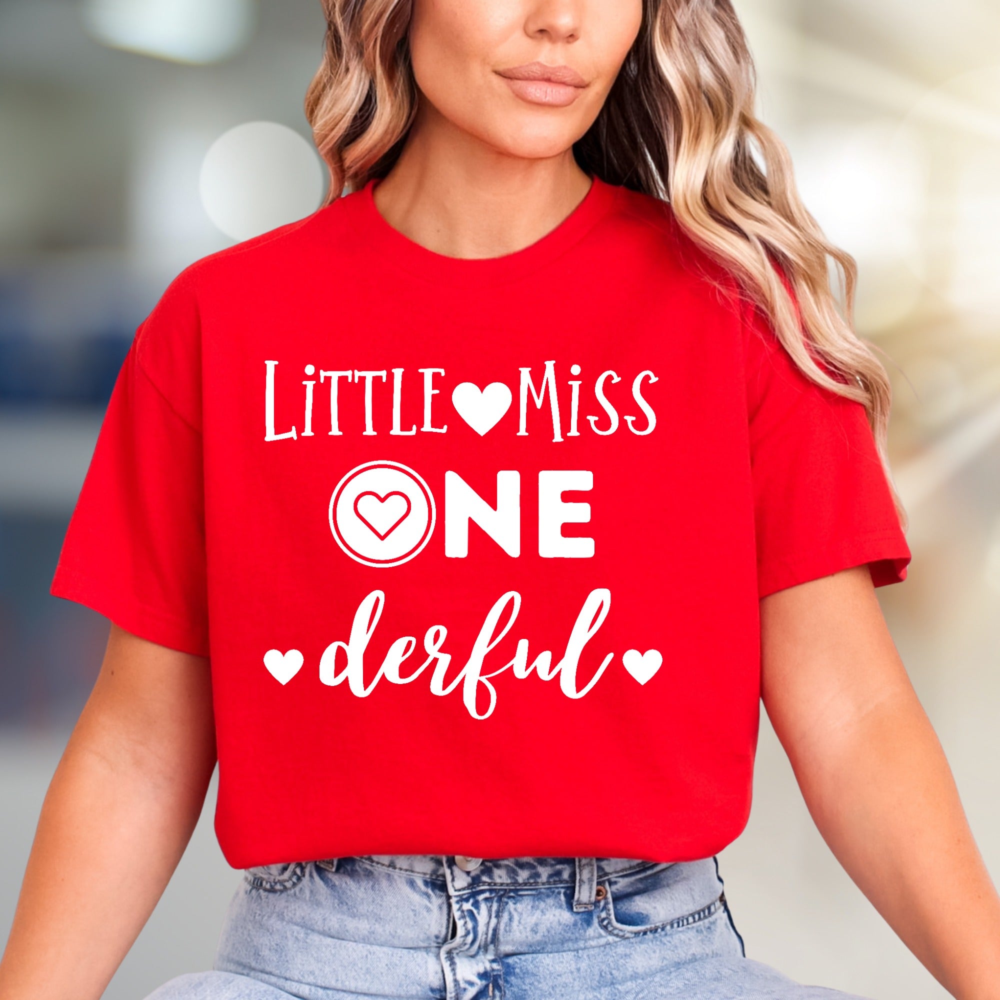 "Little Miss Wonderful" Birthday Celebration Graphic Tee, a Cherished Pick for Loved Ones