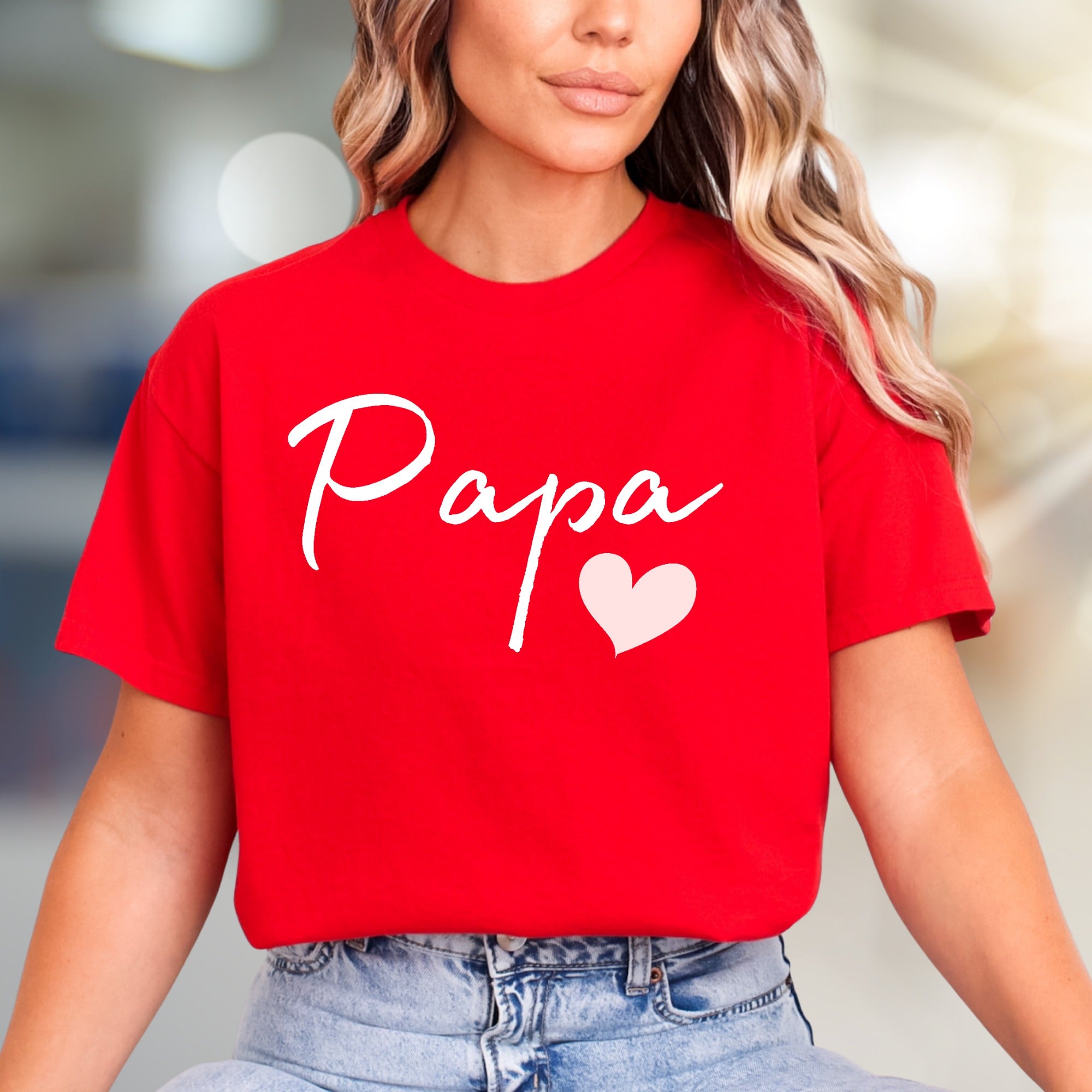 "Papa" Script Heart Graphic Tee, a Father's Day Pick for Loved Ones