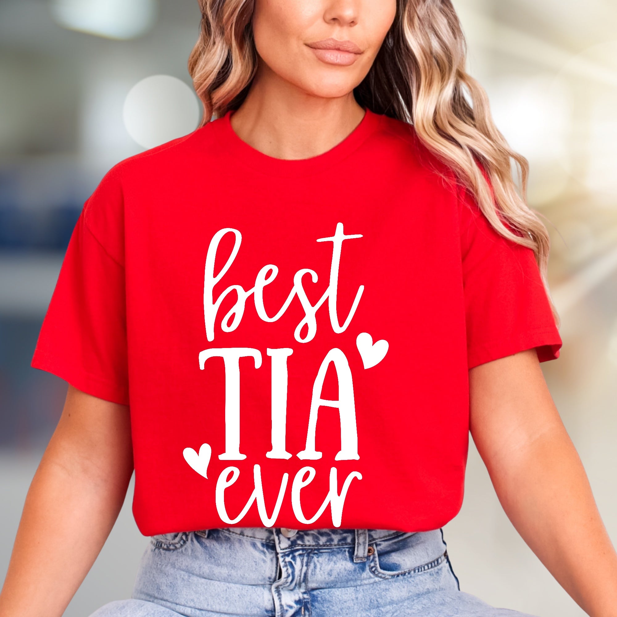 "Best TIA Ever" Graphic Tee, A Heartfelt Gift for Aunties