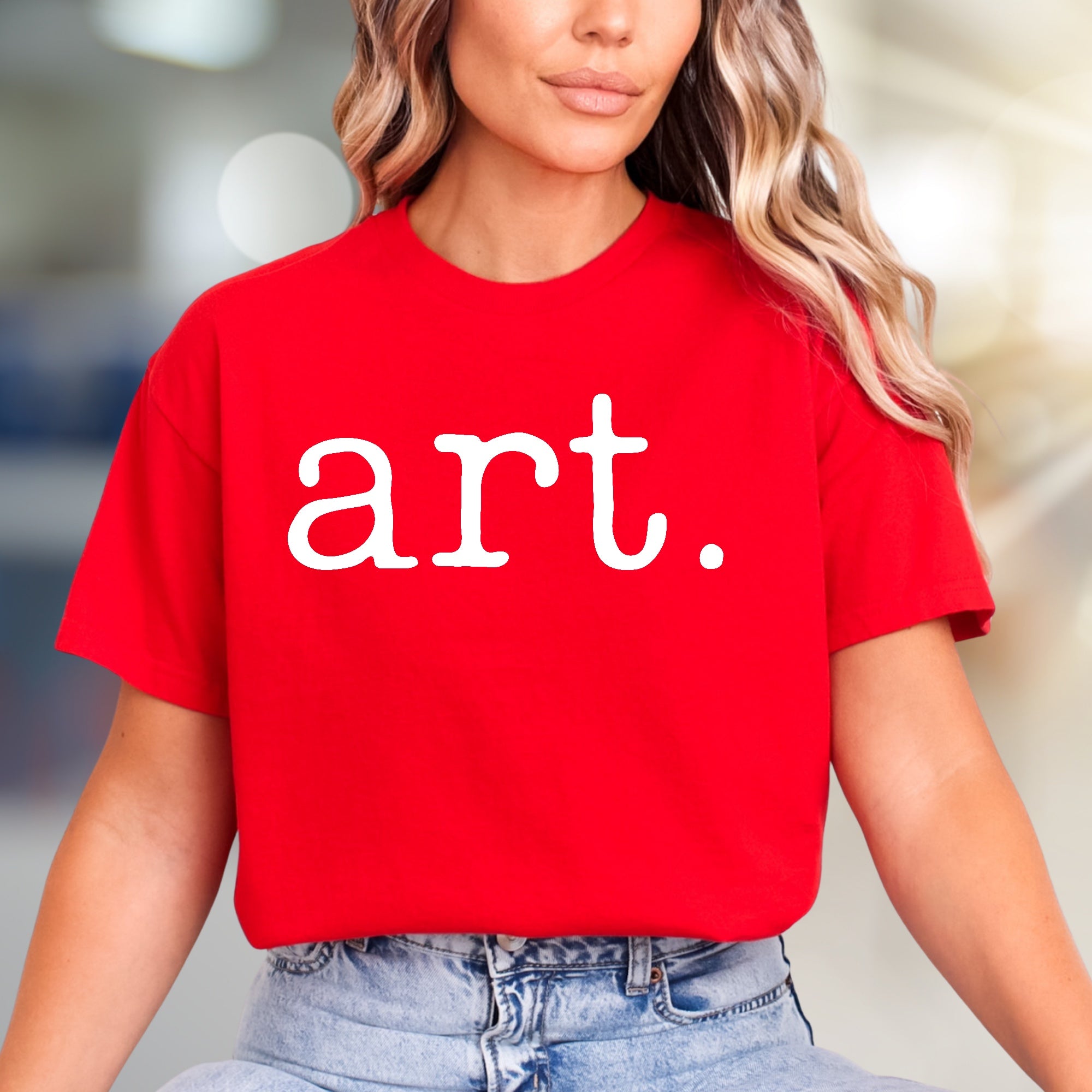 "art." Minimalist Graphic Tee, a Creative Pick for Expressive Souls