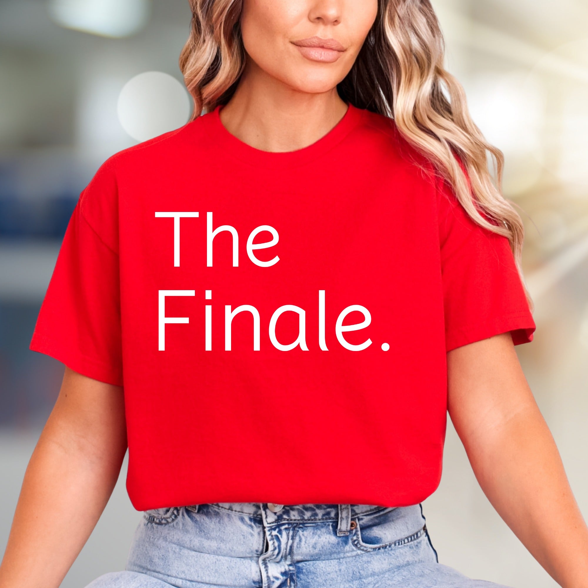 "The Finale." Minimalist Statement Graphic Tee, a Bold Pick for Modern Minimalists