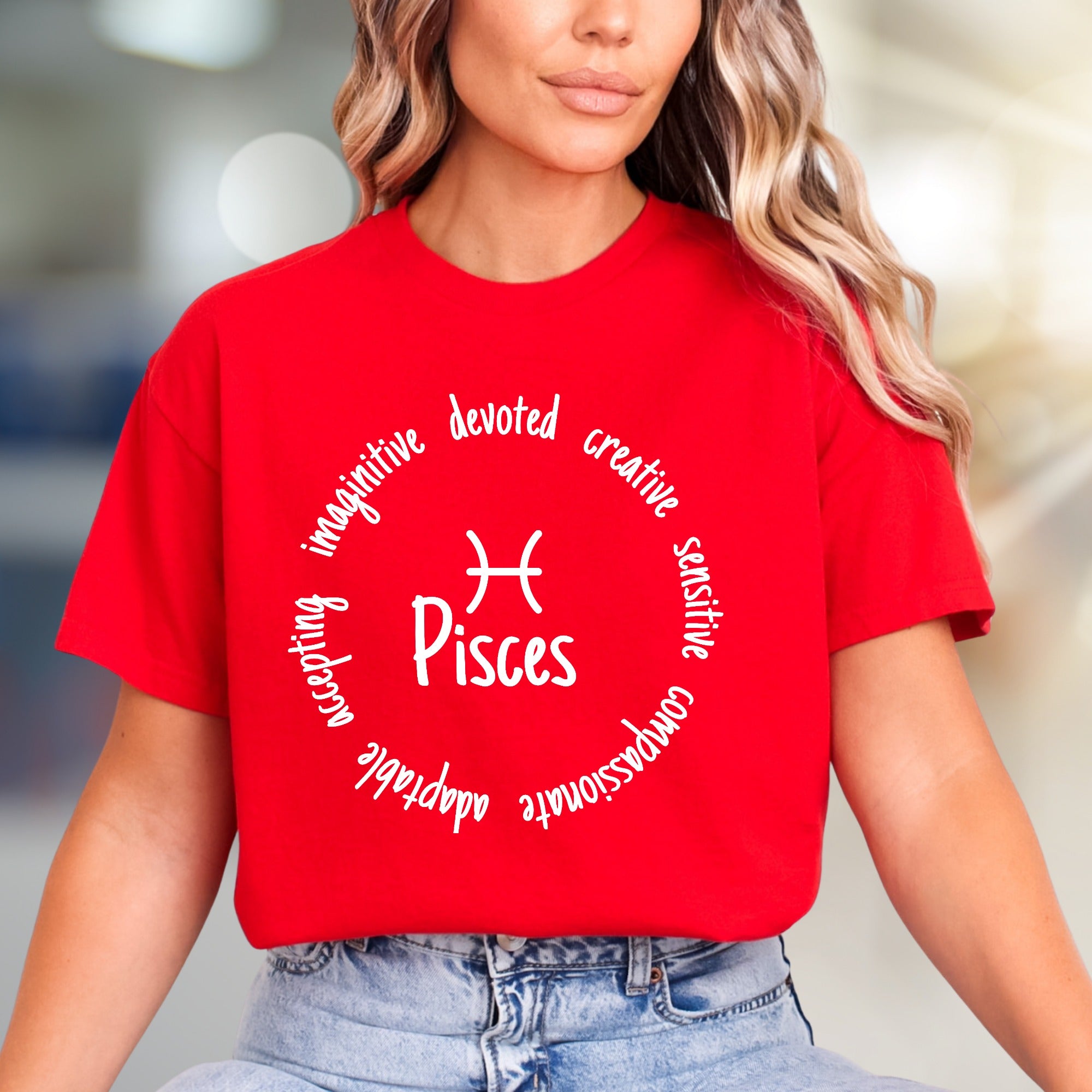 "Pisces" Zodiac Trait Graphic Tee, a Astrological Pick for Dreamers