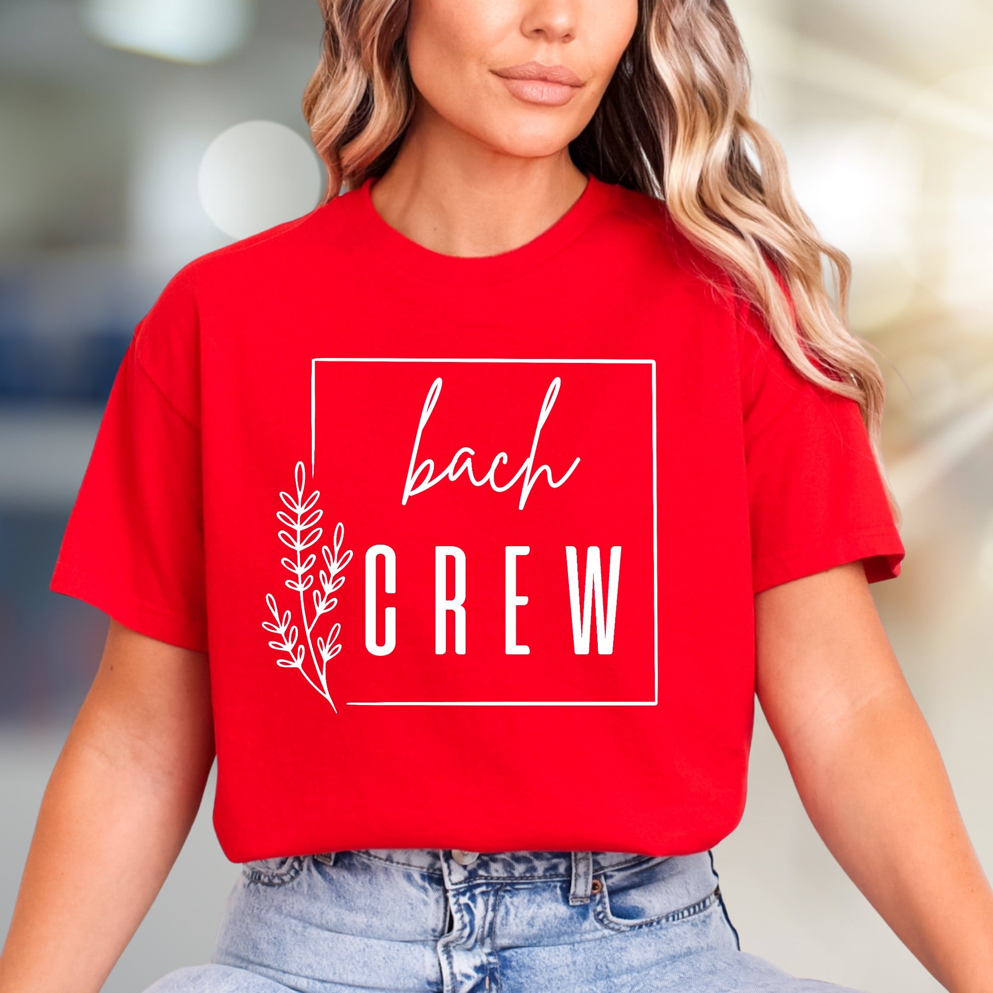 "Bach Crew" Bachelorette Party Favors T-Shirt, a Bridal Squad Celebration Tee for Groups