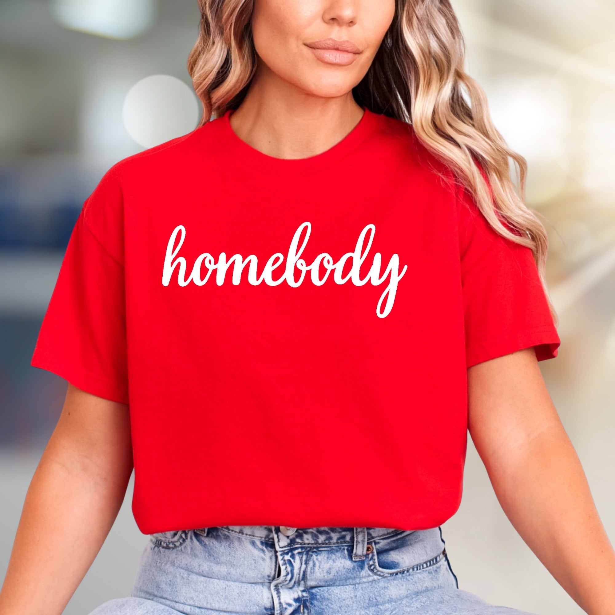 "homebody" Script Tee, A Cozy Lifestyle Pick for Introverts