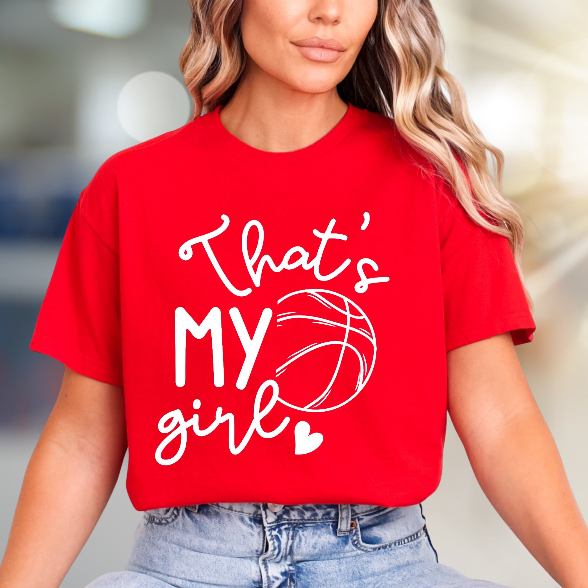 "That's My Girl" Basketball Graphic Tee, a Fan Parent Pick for Game Day